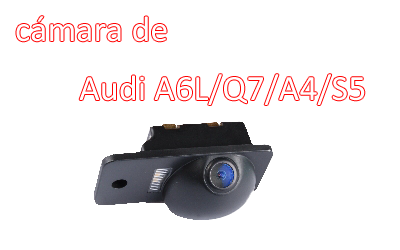 A prueba de agua Cámara retrovisor con 300mAh Consumo de corriente, conveniente para Audi A6L/A4L CA-536